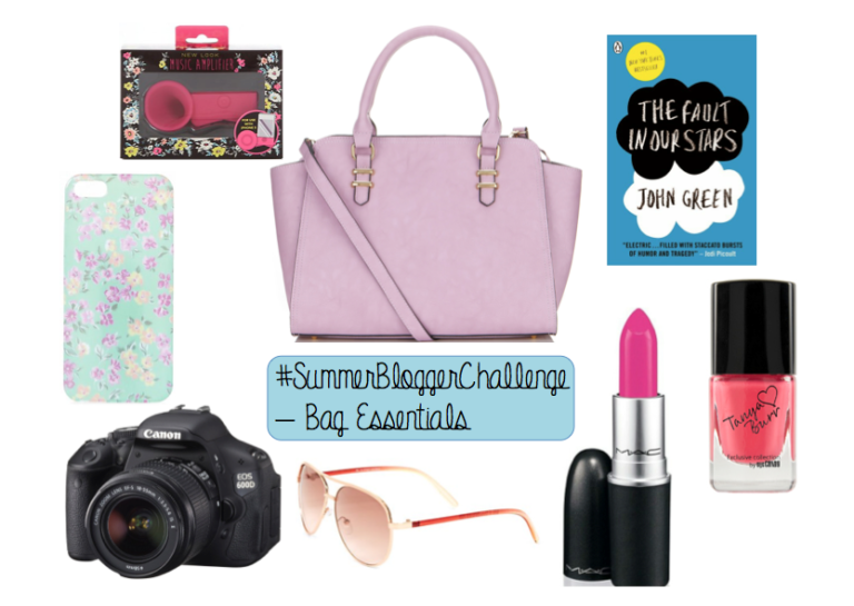 #SummerBloggerChallenge; Summer Bag Essentials